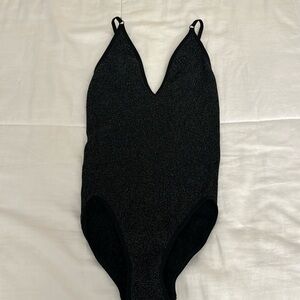 Sparkly black bodysuit!